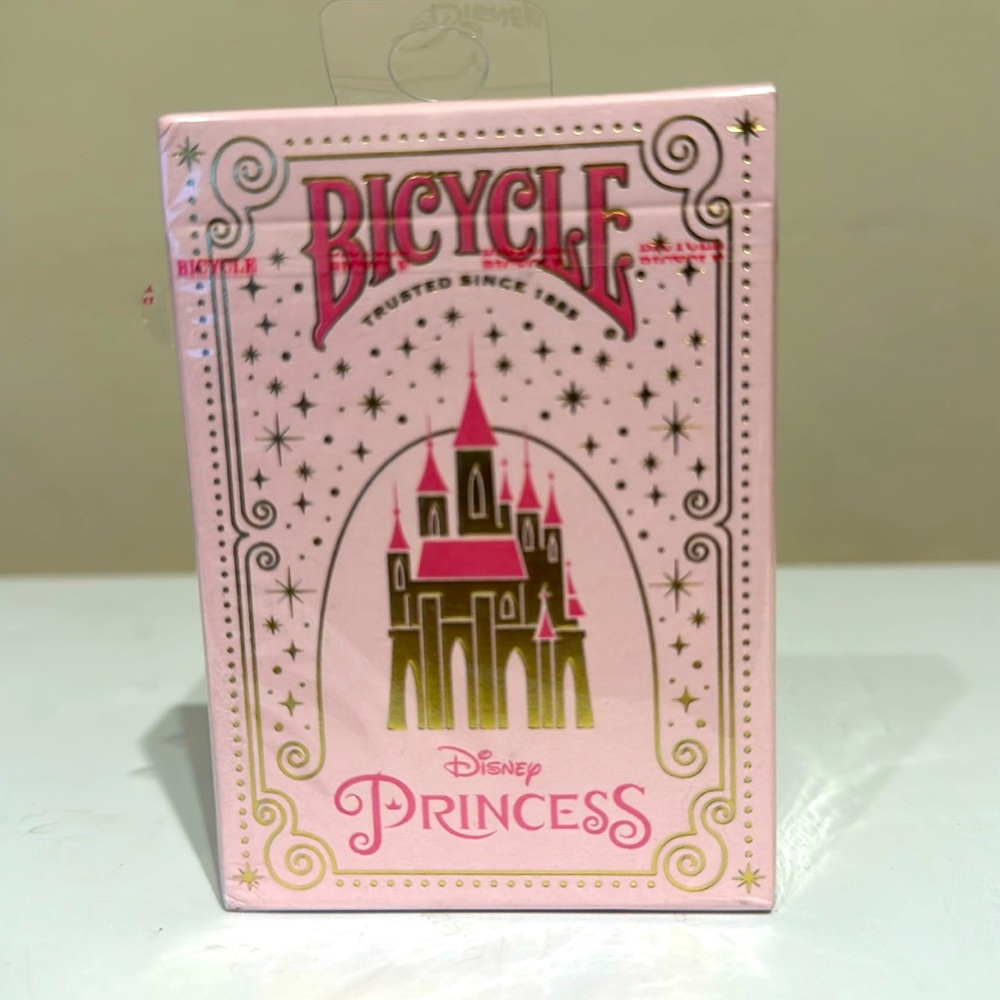 Bicycle Pink Disney Princess Playing Cards Deck NEW NWT